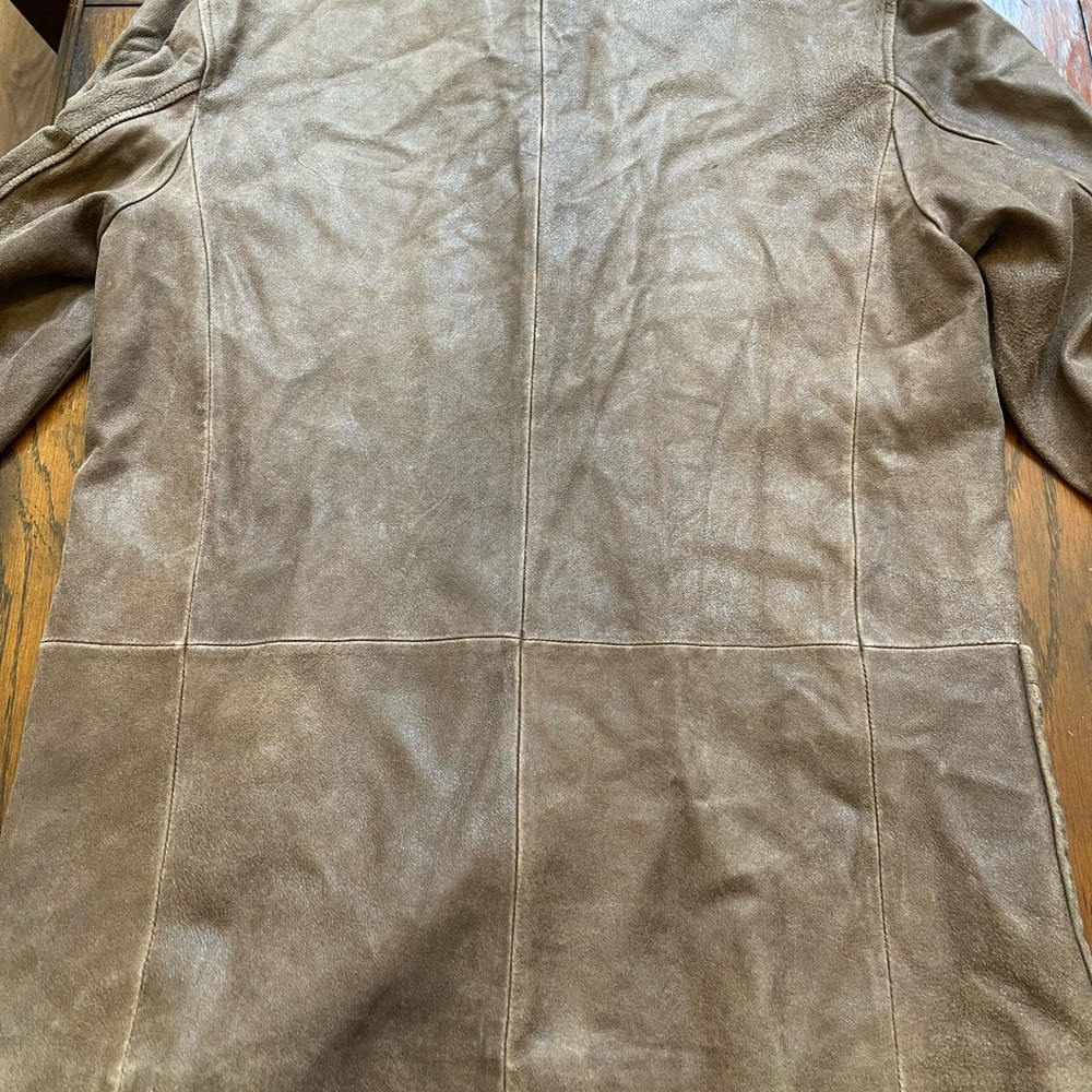 The Territory Ahead Leather Blazer Jacket Sport Coat Vintage - Picture 5 of 11